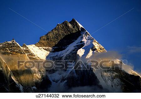 Stock Image - Snowy Mountains. Fotosearch