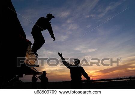 Soldier jumping from truck View Large Photo Image Stock Photo - Soldier jumping from truck. Fotosearch