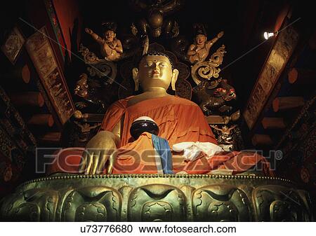 Spituk Buddha View Large Photo Image Stock Image - Spituk Buddha. Fotosearch