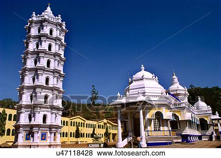 Stock Photo - Sri Mangueshi temple. Fotosearch