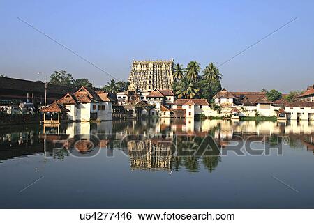 Sri Padmanabhaswamy Temple View Large Photo Image Stock Photograph - Sri Padmanabhaswamy Temple . Fotosearch