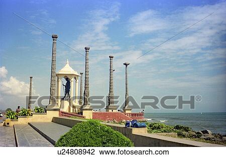 Stock Image - Statue of Mahatma Gandhi. Fotosearch