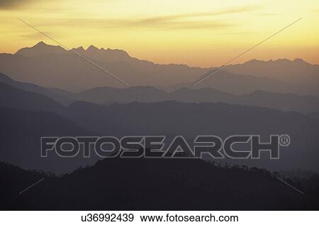 Sunrise over the Himalayas View Large Photo Image Stock Photo - Sunrise over the Himalayas. Fotosearch