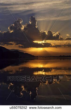 Sunset View Large Photo Image Stock Image - Sunset. Fotosearch