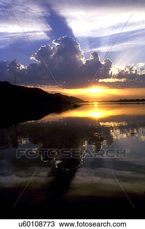 Stock Image - Sunset. Fotosearch