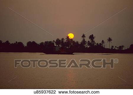 Sunset View Large Photo Image Stock Image - Sunset. Fotosearch