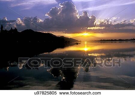 Sunset View Large Photo Image Stock Photography - Sunset. Fotosearch