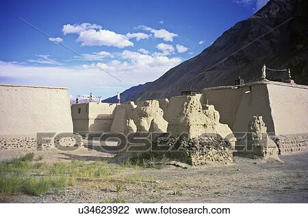 Tabo Gompa View Large Photo Image Stock Image - Tabo Gompa. Fotosearch