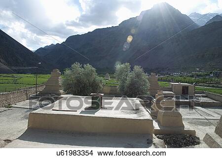 Tabo Monastery View Large Photo Image Picture - Tabo Monastery . Fotosearch