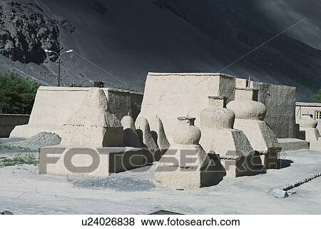 Tabo Monastery View Large Photo Image Stock Photo - Tabo Monastery . Fotosearch