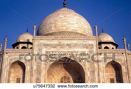 Taj Mahal View Large Photo Image Stock Image - Taj Mahal. Fotosearch