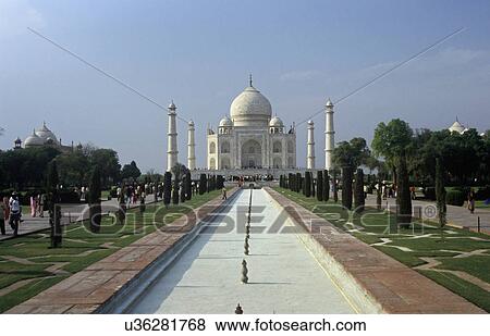 Stock Photo - Taj Mahal. Fotosearch