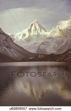 Thaleysagar and Kedartal View Large Photo Image Stock Photo - Thaleysagar and Kedartal. Fotosearch