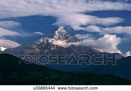 The Annapurna range View Large Photo Image Picture - The Annapurna range. Fotosearch