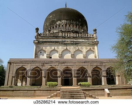 Tomb of Qutub Shahi Dynasty View Large Photo Image Picture - Tomb of Qutub Shahi Dynasty. Fotosearch