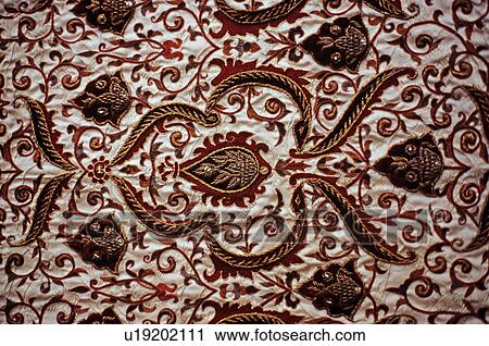 Stock Image - Traditional embroidery. Fotosearch