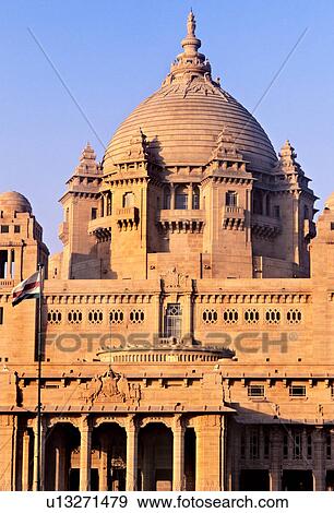 Umaid Bhawan Palace View Large Photo Image Stock Photo - Umaid Bhawan Palace. Fotosearch