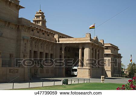 Umaid Bhawan Palace View Large Photo Image Stock Photo - Umaid Bhawan Palace . Fotosearch