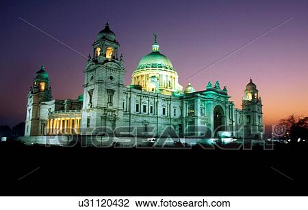 Stock Image - Victoria Memorial. Fotosearch