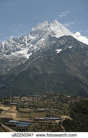 Stock Photo - View of Mountains. Fotosearch