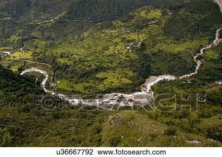 View of valley View Large Photo Image Stock Image - View of valley. Fotosearch