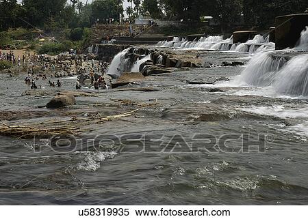 Waterfall View Large Photo Image Stock Photography - Waterfall. Fotosearch
