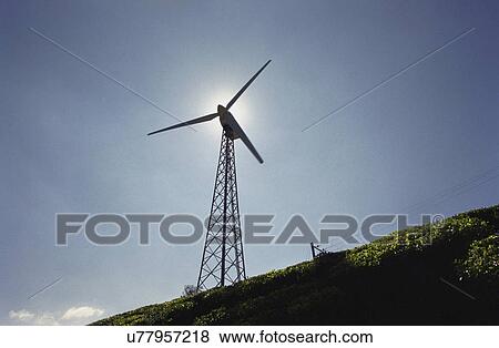 Wind mill View Large Photo Image Stock Photo - Wind mill. Fotosearch