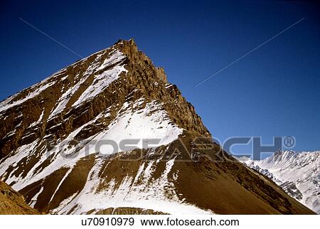 Winter in Spiti View Large Photo Image Stock Photo - Winter in Spiti. Fotosearch