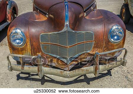 Antique Rusty Cars in a lot, Montrose Colorado View Large Photo Image Stock Image - Antique Rusty Cars in a lot, Montrose Colorado. Fotosearch