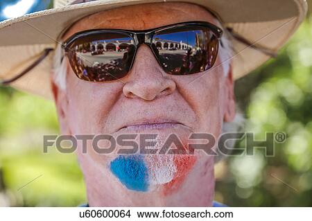 Picture - Citizens of Ojai California celebrate July 4, 2016 - Independence Day. Fotosearch