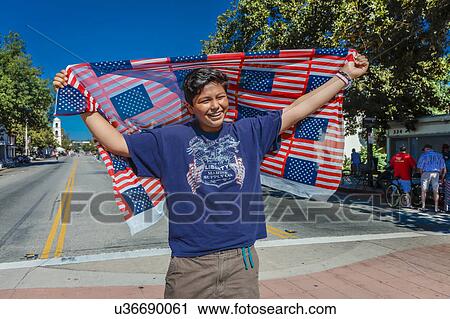 Citizens of Ojai California celebrate July 4, 2016 - Independence Day View Large Photo Image Stock Image - Citizens of Ojai California celebrate July 4, 2016 - Independence Day. Fotosearch