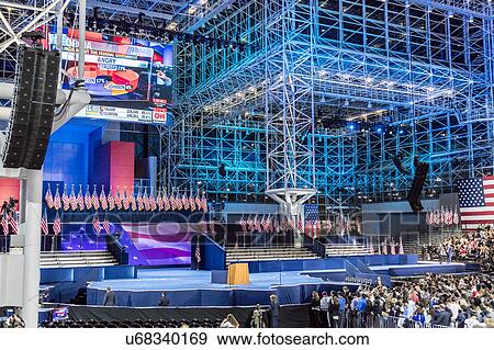 Election Night at Jacob K. Javits Center for Hillary Clinton, NY NY View Large Photo Image Stock Photo - Election Night at Jacob K. Javits Center for Hillary Clinton, NY NY. Fotosearch