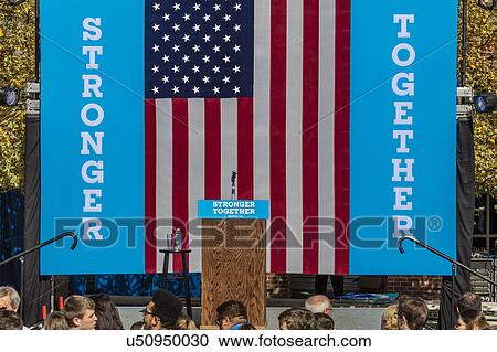 Empty Podium for President Bill Clinton to speak at Keene State College, NH View Large Photo Image Stock Image - Empty Podium for President Bill Clinton to speak at Keene State College, NH. Fotosearch
