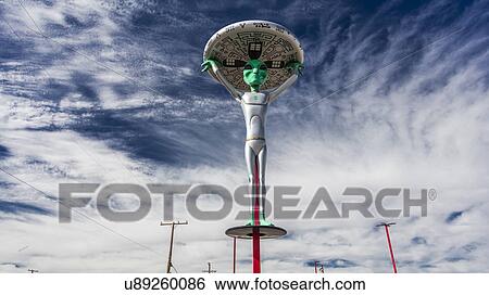 Extraterrestrial Life, Baker, California View Large Photo Image Stock Photograph - Extraterrestrial Life, Baker, California. Fotosearch