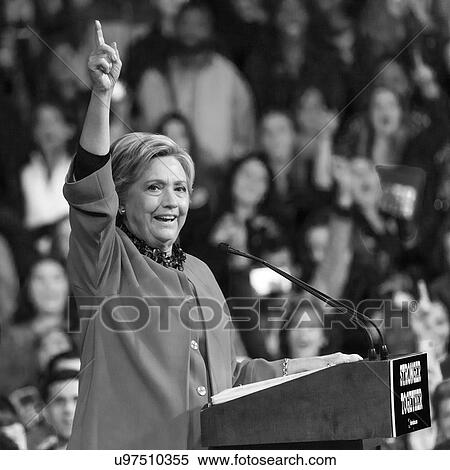 Hillary Clinton and US First Lady Michelle Obama appear at a presidential campaign event in North Carolina View Large Photo Image Stock Photography - Hillary Clinton and US First Lady Michelle Obama appear at a presidential campaign event in North Carolina. Fotosearch