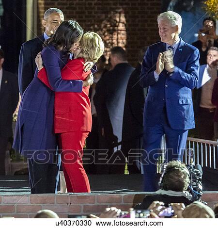 Hillary Clinton Holds Election Eve Get Out The Vote Rally With Bruce Springsteen and Jon Bon Jovi and President and Michelle Obama View Large Photo Image Stock Image - Hillary Clinton Holds Election Eve Get Out The Vote Rally With Bruce Springsteen and Jon Bon Jovi and President and Michelle Obama. Fotosearch