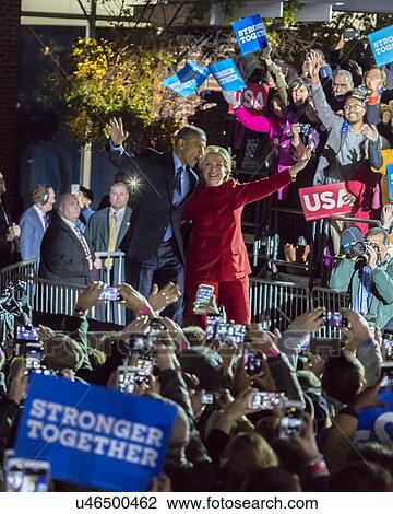 Hillary Clinton Holds Election Eve Get Out The Vote Rally With Bruce Springsteen and Jon Bon Jovi and President and Michelle Obama View Large Photo Image Stock Image - Hillary Clinton Holds Election Eve Get Out The Vote Rally With Bruce Springsteen and Jon Bon Jovi and President and Michelle Obama. Fotosearch
