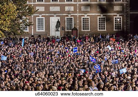 Hillary Clinton Holds Election Eve Get Out The Vote Rally With Bruce Springsteen and Jon Bon Jovi and President and Michelle Obama View Large Photo Image Stock Image - Hillary Clinton Holds Election Eve Get Out The Vote Rally With Bruce Springsteen and Jon Bon Jovi and President and Michelle Obama. Fotosearch