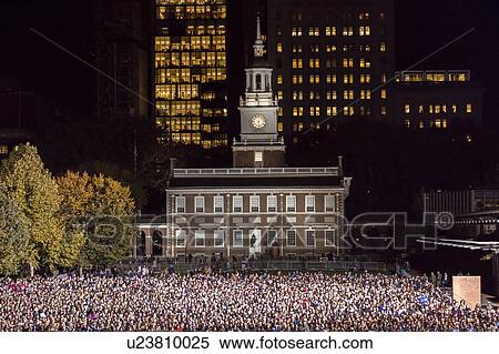 Hillary Clinton Holds Election Eve Get Out The Vote Rally With Bruce Springsteen and Jon Bon Jovi and President and Michelle Obama View Large Photo Image Stock Photography - Hillary Clinton Holds Election Eve Get Out The Vote Rally With Bruce Springsteen and Jon Bon Jovi and President and Michelle Obama. Fotosearch
