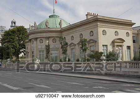 Hotel de Salm, inspiration to Thomas Jefferson for Monticello home in Virginia, Paris, France View Large Photo Image Stock Photo - Hotel de Salm, inspiration to Thomas Jefferson for Monticello home in Virginia, Paris, France. Fotosearch