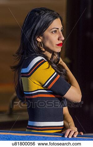 Stock Photograph - Huma Abedin, assistant for Hillary Clinton in Las Vegas, October 12, 2016. Fotosearch