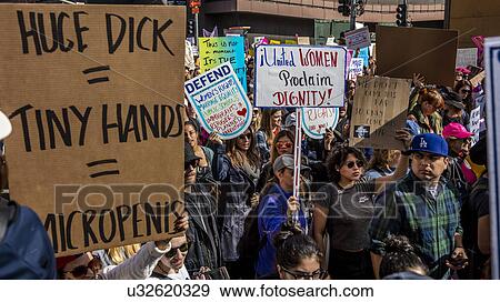 Massive Crowds for Women's March Protesting Donald J. Trump View Large Photo Image Stock Photo - Massive Crowds for Women's March Protesting Donald J. Trump. Fotosearch