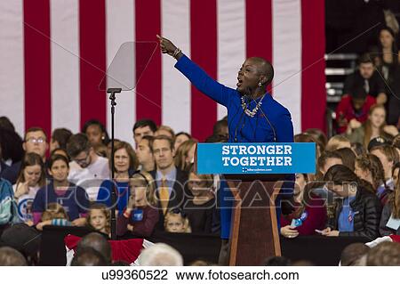 NC Congress members introduce Hillary Clinton Campaign rally. View Large Photo Image Stock Image - NC Congress members introduce Hillary Clinton Campaign rally.. Fotosearch