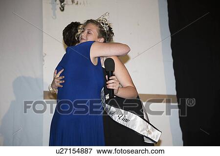 Stock Photo - Oak View, California, USA, March 7, 2015, Miss Oak View Pageant of Excellence, Teenage Beauty Contest. Fotosearch