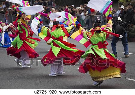 Stock Image - Orange County, City of Westminster, Southern California, USA, February 21, 2015, Little Saigon, Vitenamese-American Community, TET Parade celebrates Tet Lunar New Year. Fotosearch