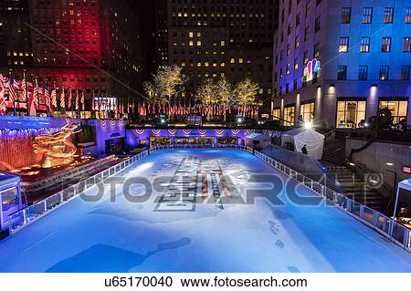 Rockefeller Center "Democracy Plaza" 2016 Presidential Election Coverage, NY NY View Large Photo Image Stock Image - Rockefeller Center "Democracy Plaza" 2016 Presidential Election Coverage, NY NY. Fotosearch