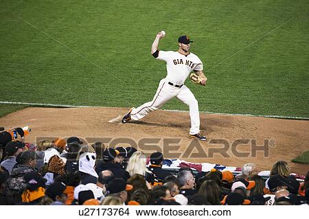 San Francisco, California, USA, October 16, 2014, AT&T Park, baseball stadium, SF Giants versus St. Louis Cardinals, National League Championship Series (NLCS), Hunter Strickland warms up View Large Photo Image Picture - San Francisco, California, USA, October 16, 2014, AT&T Park, baseball stadium, SF Giants versus St. Louis Cardinals, National League Championship Series (NLCS), Hunter Strickland warms up. Fotosearch