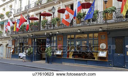 The Cafe Procope in Paris, France - historic cafe where Ben Franklin, Voltaire and others attended View Large Photo Image Stock Image - The Cafe Procope in Paris, France - historic cafe where Ben Franklin, Voltaire and others attended. Fotosearch