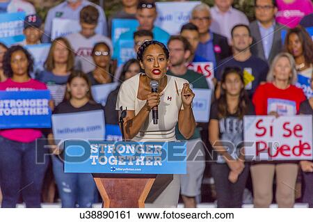 Tracie Ellis Ross, TV star, introduces Hillary Clinton in Las Vegas, October 12, 2016 View Large Photo Image Stock Image - Tracie Ellis Ross, TV star, introduces Hillary Clinton in Las Vegas, October 12, 2016. Fotosearch