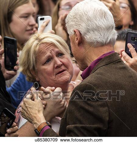 U. S. President Bill Clinton campaigns at Keene State College, NH View Large Photo Image Stock Photo - U. S. President Bill Clinton campaigns at Keene State College, NH. Fotosearch